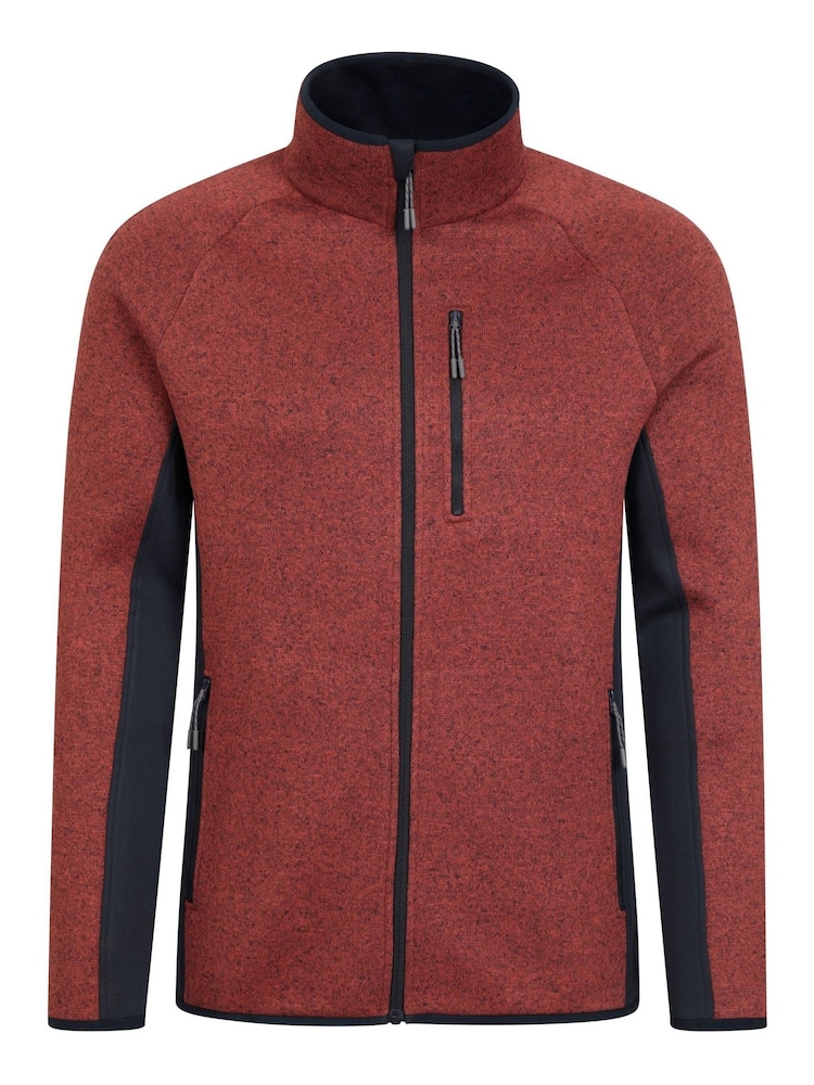 Mountain Warehouse Red Treston Full-Zip Fleece Jacket - Mens - Image 1 of 5