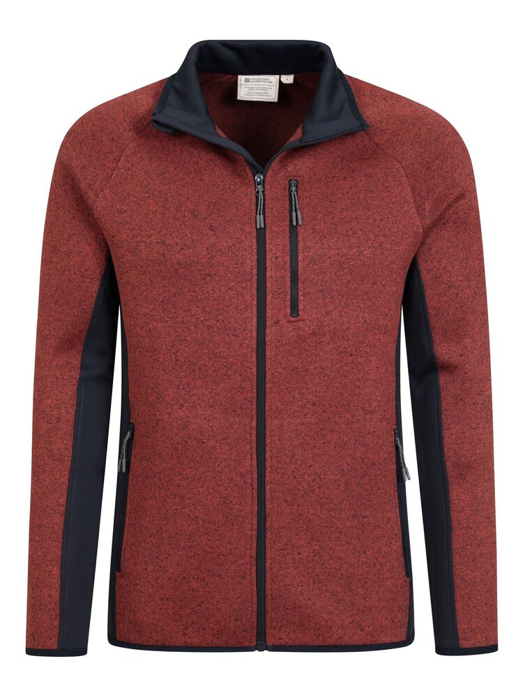 Mountain Warehouse Red Treston Full-Zip Fleece Jacket - Mens - Image 5 of 5