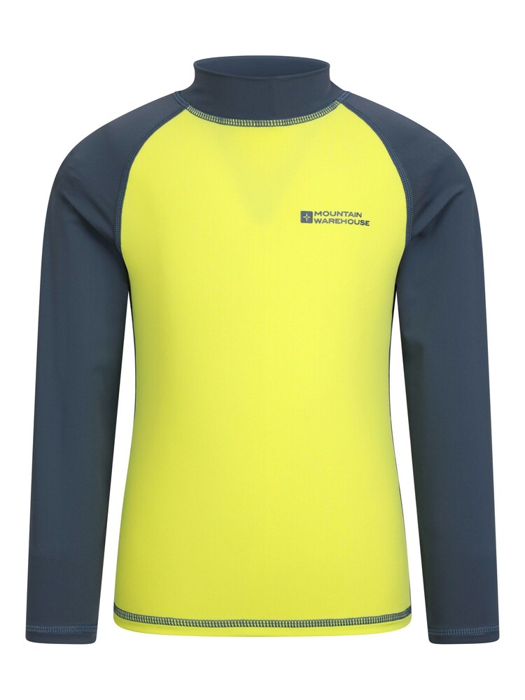 Mountain Warehouse Grey Long Sleeved Rash Vest - Image 1 of 3 Mountain Warehouse Grey Long Sleeved Rash Vest - Image 1 of 3