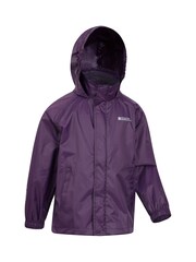 Mountain Warehouse Purple Pakka Waterproof Jacket - Kids - Image 2 of 5