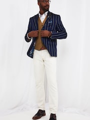 Joe Browns Blue Standout Stripe Blazer - Image 2 of 5