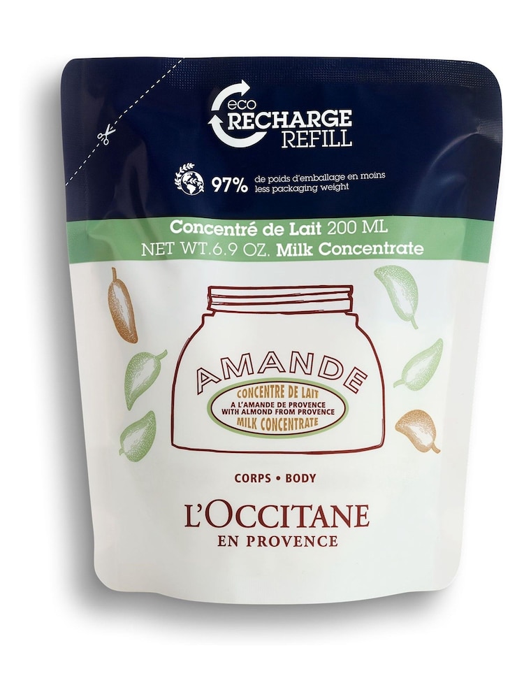 L'OCCITANE Almond Milk Concentrate Eco Refill 200ml - Image 1 of 1