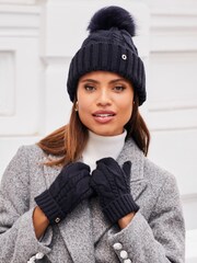Lipsy уютные вязаные перчатки - Image 3 of 3