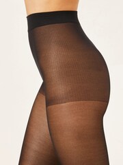 Pamela Mann Black Sheered Tights - Image 3 of 4