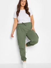 Yours Curve Green Cargo Jogger - Image 2 of 4