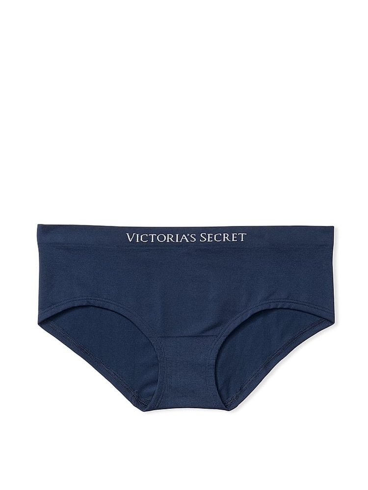Victoria's Secret Noir Navy Blue Smooth Hipster Knickers - Image 3 of 3
