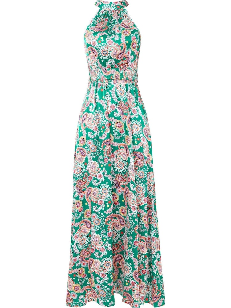 Joe Browns Green Marni Halterneck Dress - Image 5 of 5