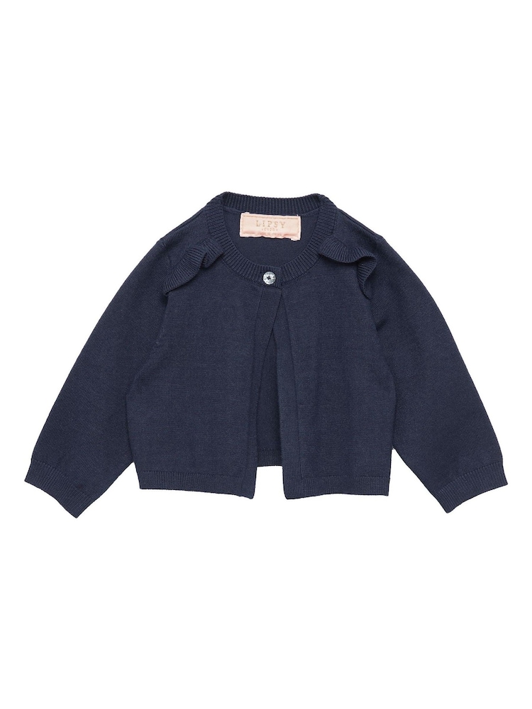 Lipsy Navy Blue Occasion Shrug - Image 5 of 5