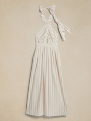 Banana Republic Beige Rhapsody Poplin Maxi Dress - Image 3 of 3
