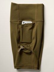 Athleta Green Salutation Stash Cargo 9" Shorts - Image 7 of 7