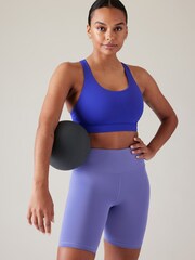 Athleta Purple D-DD Cup Ultimate Ease Medium Impact Sports Bra - Image 1 of 1