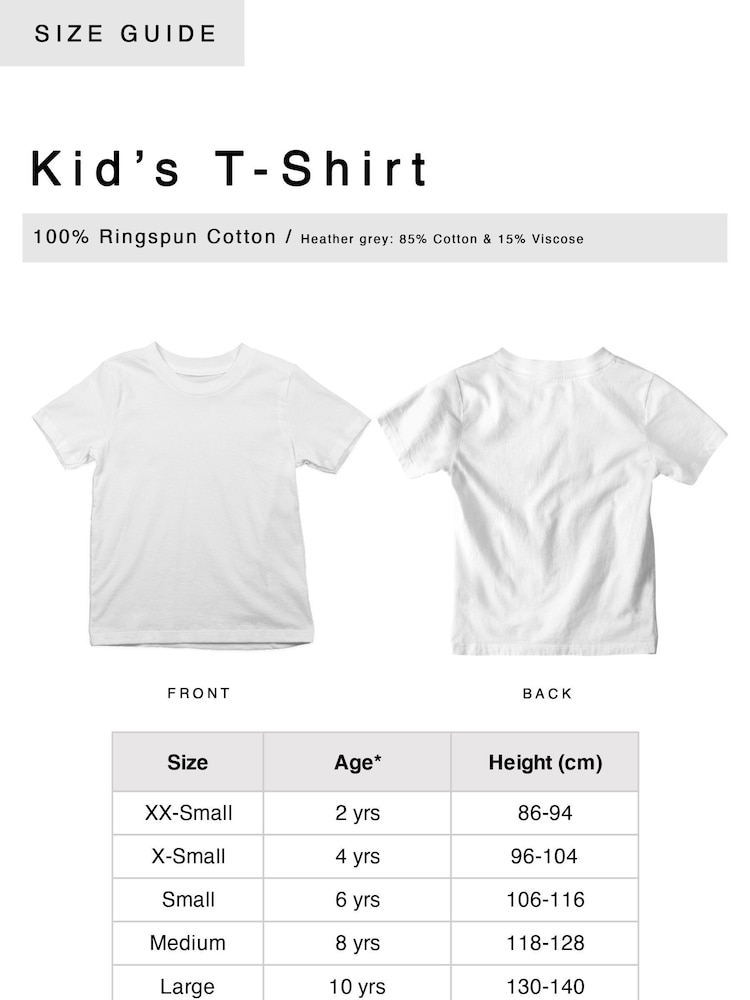 The Print Press Red Coronation Celebration White Logo Kids T-Shirt - Image 3 of 3