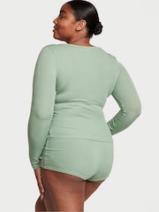Victoria's Secret Seasalt Green Modal Short Pyjamas - Image 2 of 3