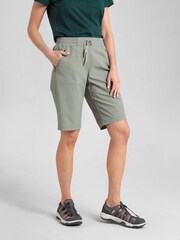 Mountain Warehouse Green Explorer Womens Long Shorts - Image 1 of 2