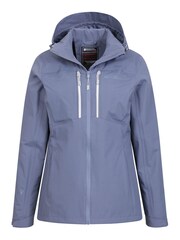 Mountain Warehouse Light Blue Rainforest Waterproof Womens Jacket - Image 5 of 6