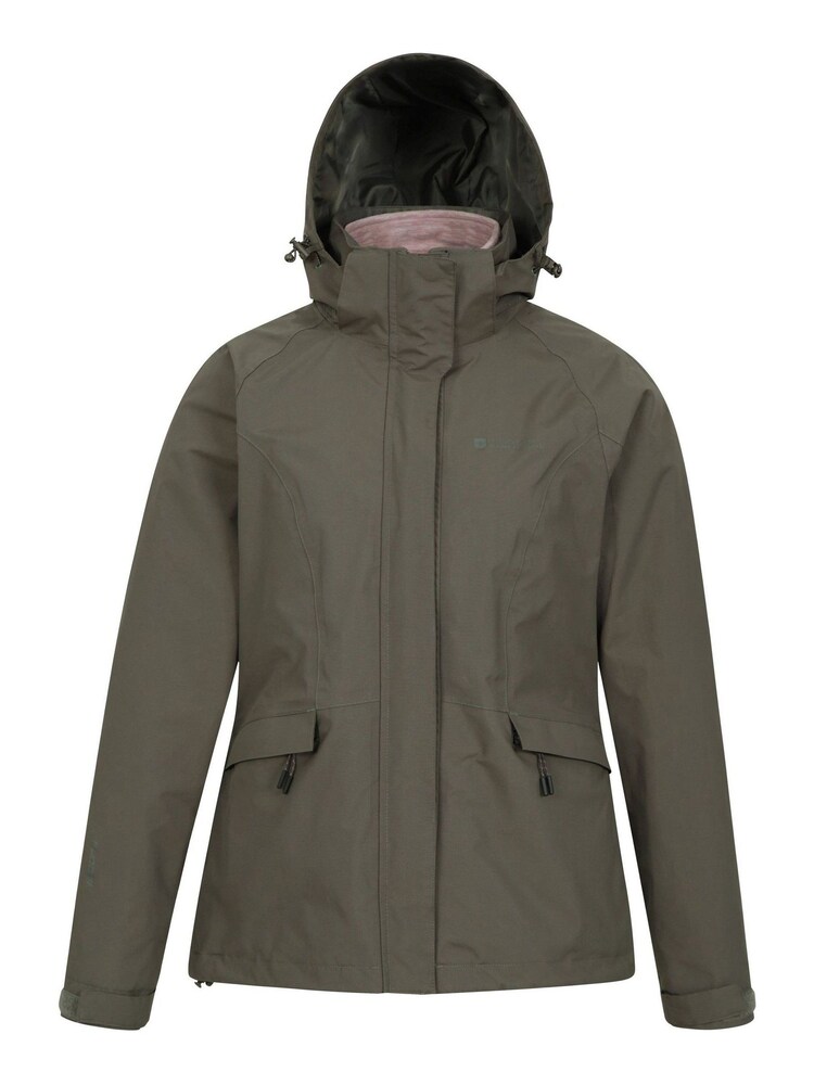 Mountain Warehouse Green Thunderstorm 3-in-1 Womens Jacket - Image 5 of 5