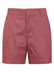 Mountain Warehouse Pink Bayside 100% Organic Cotton Womens Shorts - Image 1 of 6