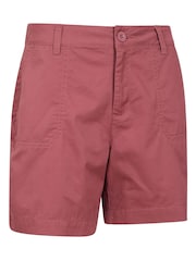 Mountain Warehouse Pink Bayside 100% Organic Cotton Womens Shorts - Image 2 of 6