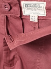 Mountain Warehouse Pink Bayside 100% Organic Cotton Womens Shorts - Image 6 of 6