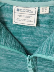Mountain Warehouse Blue Lleyn Melange Womens Full Zip Fleece - Image 4 of 4