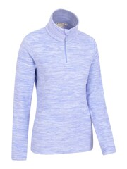 Mountain Warehouse Light Purple Snowdon Melange Womens Half-Zip Fleece - Image 3 of 5