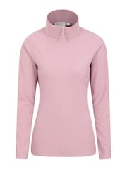 Mountain Warehouse Pink Camber Womens Half-Zip Fleece - Image 1 of 5