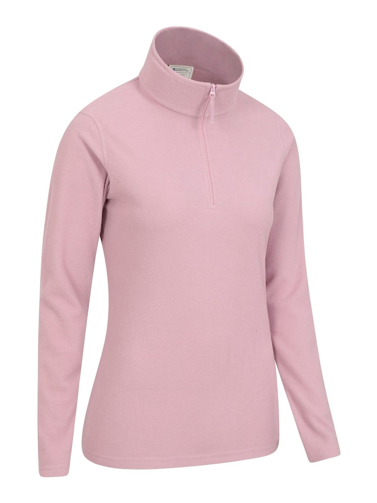 Mountain Warehouse Pink Camber Womens Half-Zip Fleece - Image 2 of 5