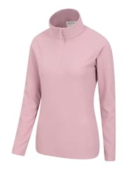 Mountain Warehouse Pink Camber Womens Half-Zip Fleece - Image 3 of 5