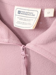 Mountain Warehouse Pink Camber Womens Half-Zip Fleece - Image 5 of 5