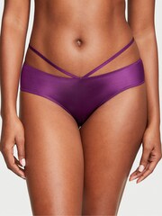 Victoria's Secret Grape Soda Purple Cheeky So Obsessed Strappy Cheeky Panty - Image 1 of 3