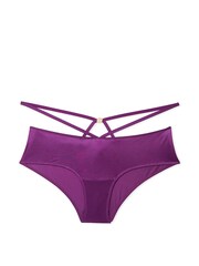 Victoria's Secret Grape Soda Purple Cheeky So Obsessed Strappy Cheeky Panty - Image 3 of 3