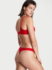 Victoria's Secret Red Lipstick Thong Knickers - Image 2 of 3