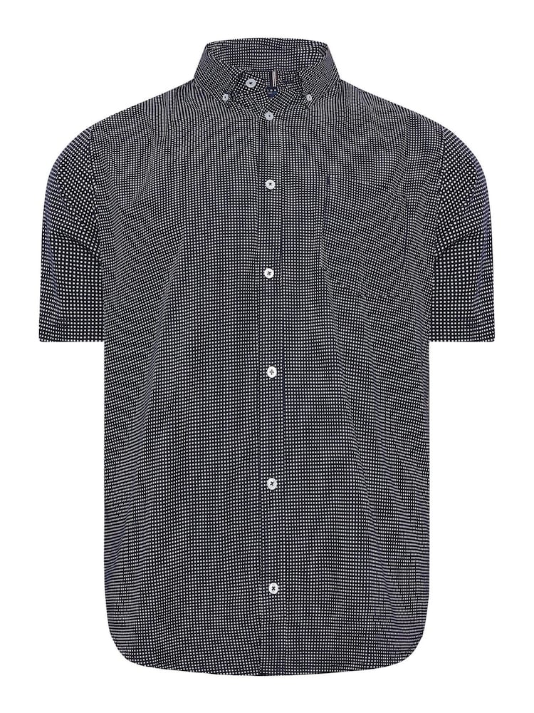 BadRhino Big & Tall Blue Short Sleeve Shirt - Image 1 of 2