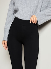 Lipsy Black Contour Bootcut Flared Trousers - Image 4 of 4