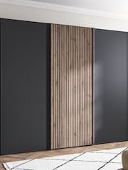 Wiemann Graphite Daytona Matt Wardrobe - Image 1 of 4