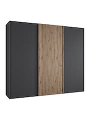 Wiemann Graphite Daytona Matt Wardrobe - Image 2 of 4