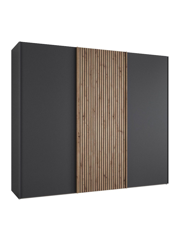 Wiemann Graphite Daytona Matt Wardrobe - Image 2 of 4