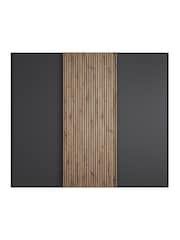 Wiemann Graphite Daytona Matt Wardrobe - Image 3 of 4