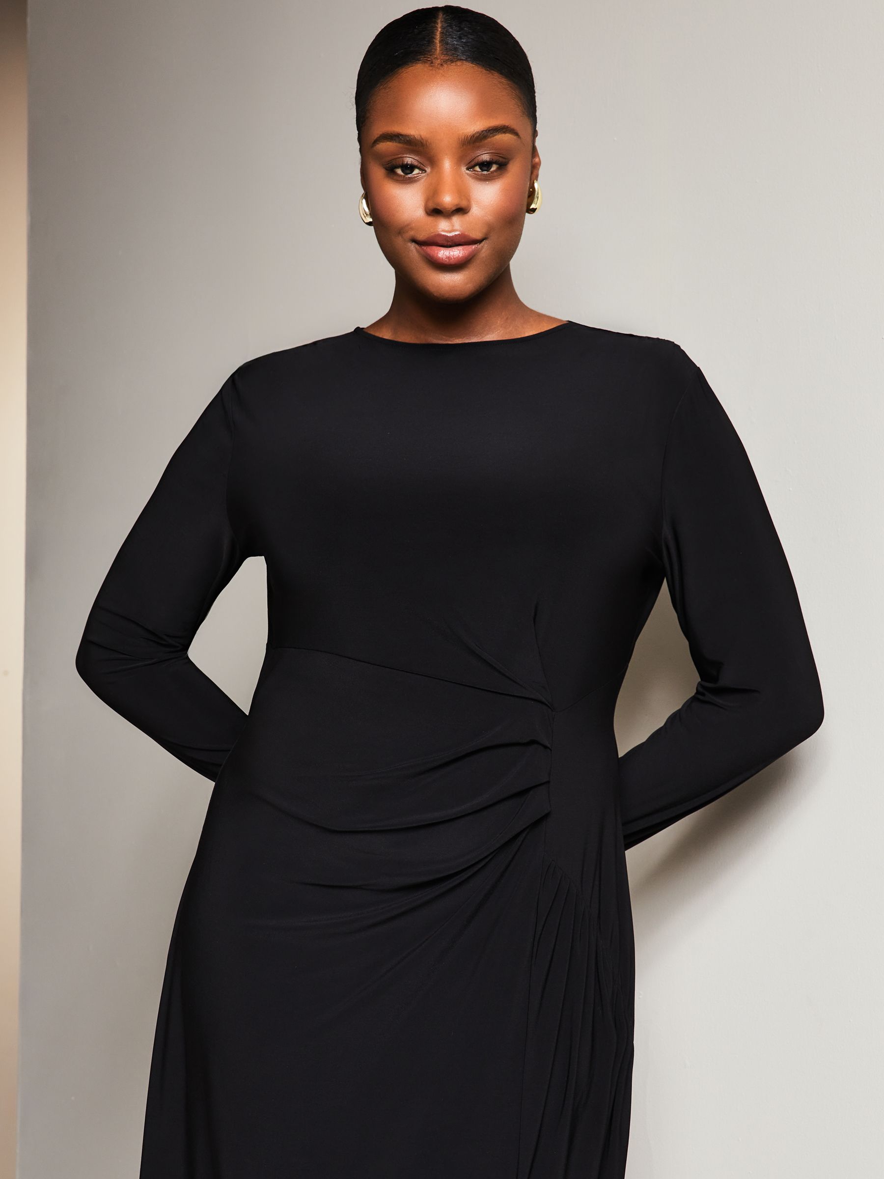 Robe pull asymétrique on sale