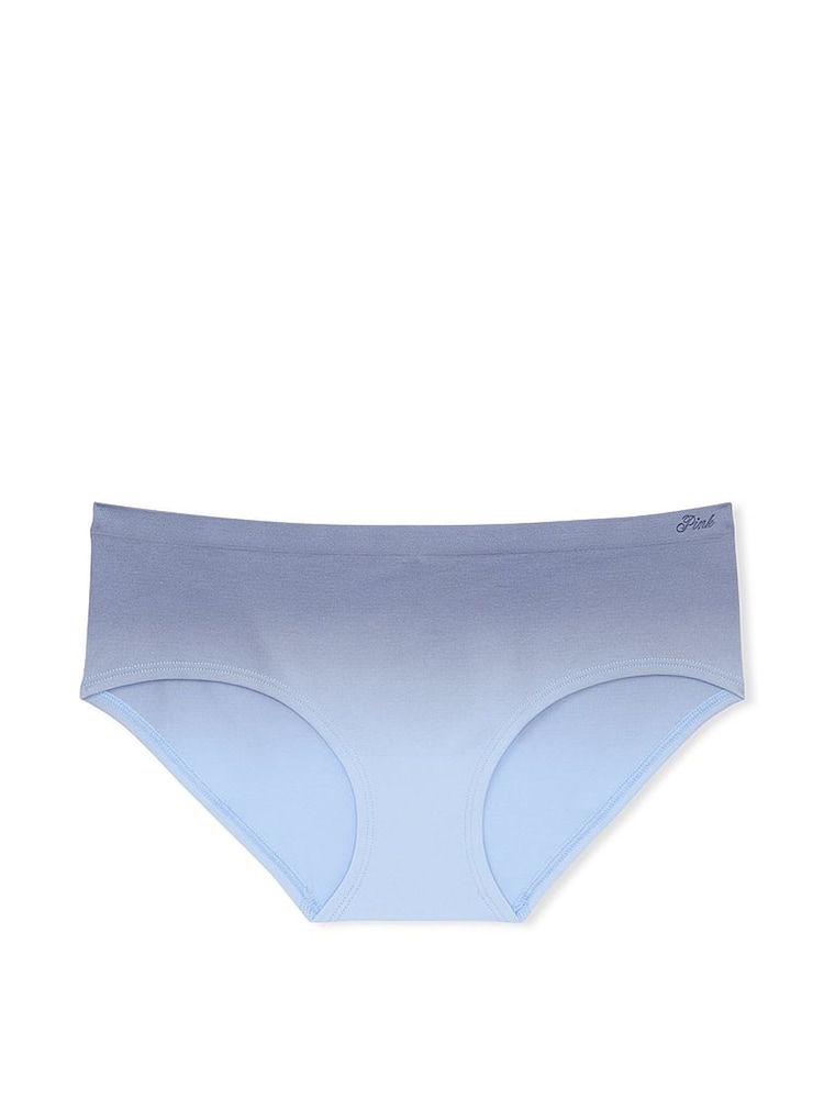 Victoria's Secret PINK Light Blue Dip Dye Seamless Hipster Knickers - Image 3 of 3 Victoria's Secret PINK Light Blue Dip Dye Seamless Hipster Knickers - Image 3 of 3
