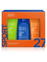 Baylis & Harding Citrus, Lime   Mint Mens Invigorating Shower Trio Gift Set - Image 1 of 4