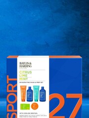 Baylis & Harding Citrus, Lime   Mint Mens Invigorating Shower Prep Gift Set - Image 3 of 4