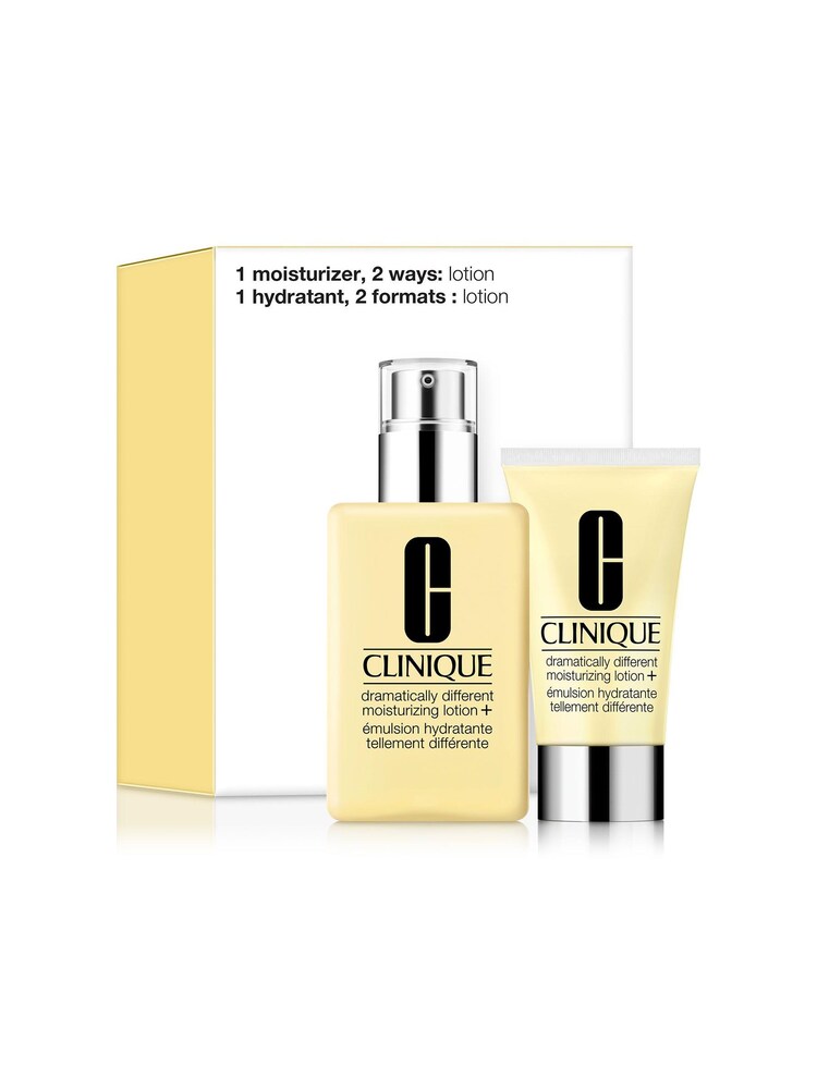 Clinique Dramatically Different Moisturizing Lotion+ Duo: Skincare Gift Set (worth £77) - Image 1 of 5