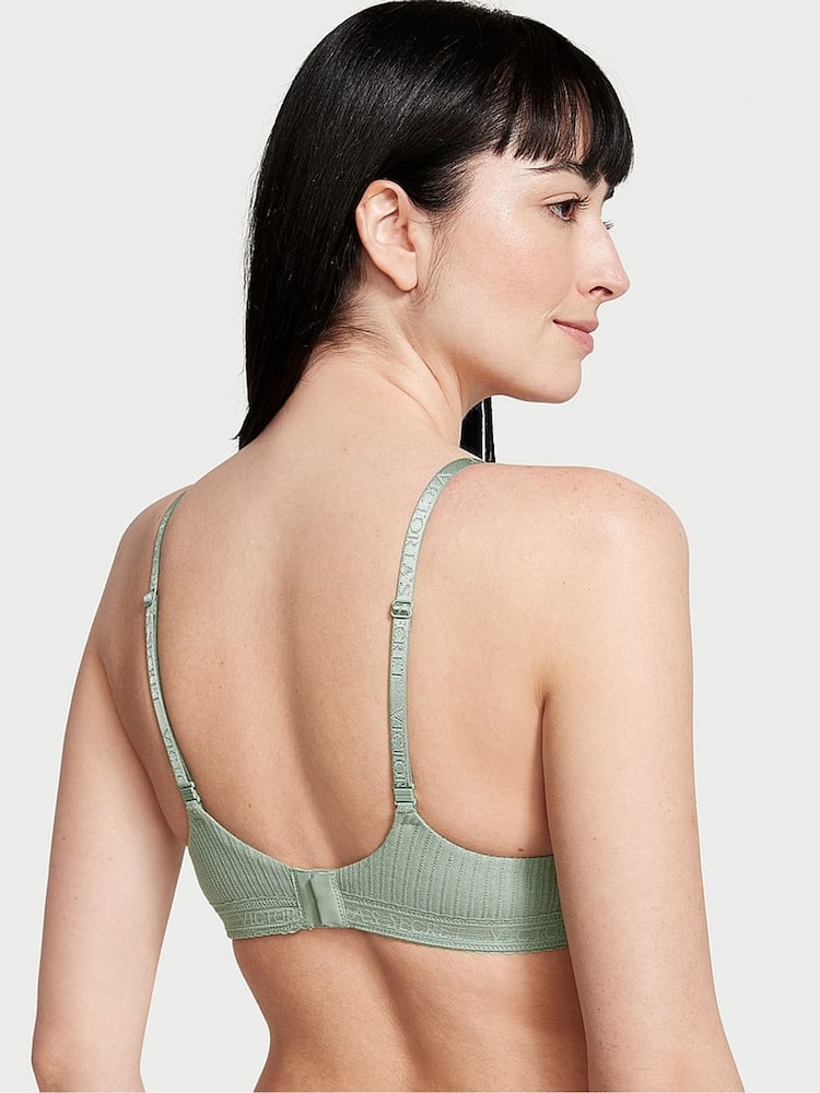 Victoria's Secret Seasalt Green Non Wired Lightly Lined Bra - Image 2 of 3 Victoria's Secret Seasalt Green Non Wired Lightly Lined Bra - Image 2 of 3