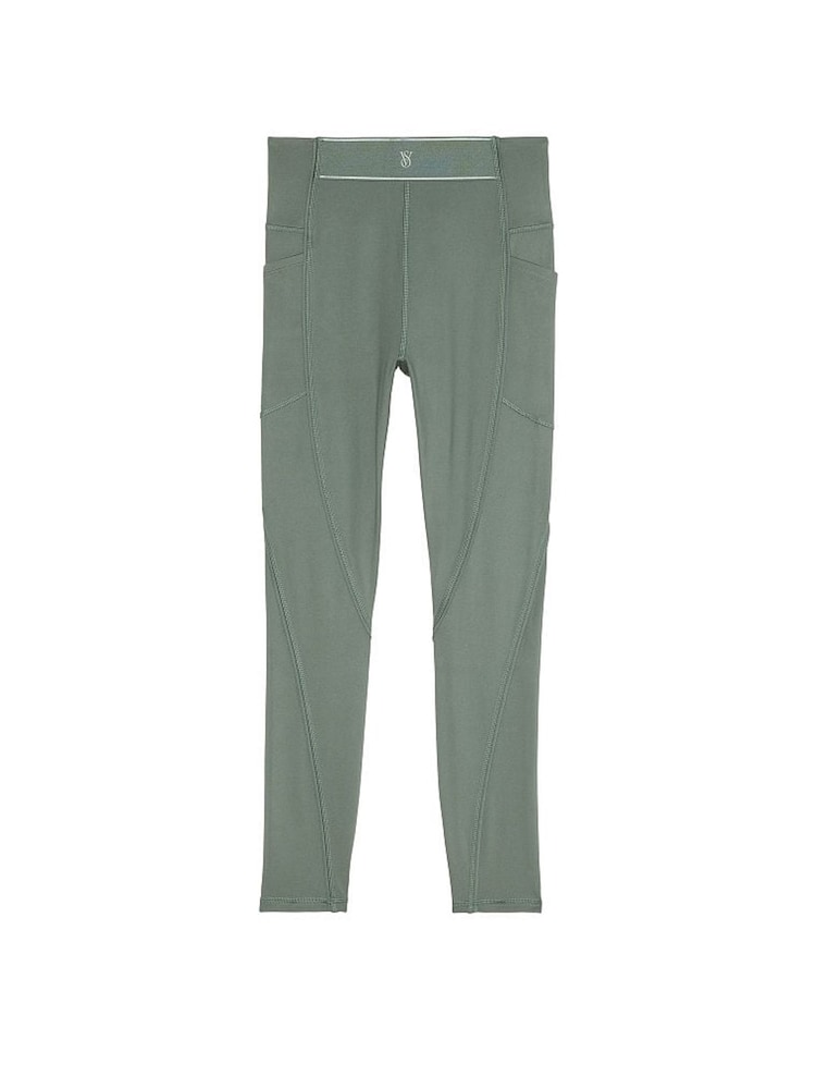 Victoria's Secret Faded Sage Green Essential Fine Line Legging - Image 3 of 3