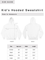 All + Every Red Wonder Woman Champion Of Truth Kids Hooded Sweatshirt - Image 3 of 3
