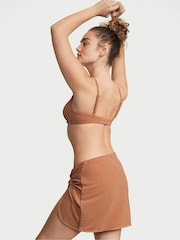 Victoria's Secret Toasted Sugar Brown Push Up Shimmer Swim Bikini Top - Image 2 of 4