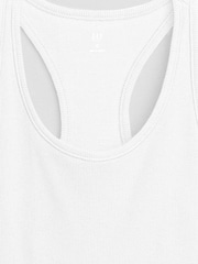 Gap White Ribbed Support Vest - Image 4 of 4