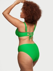 Victoria's Secret Green Fishnet Balcony Swim Bikini Top - Image 2 of 3
