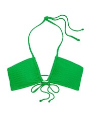 Victoria's Secret Green Fishnet Cross Over Swim Bikini Top - Image 3 of 3